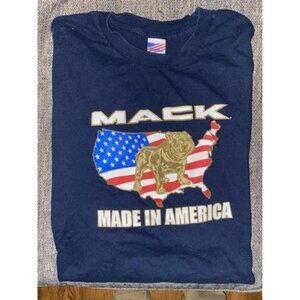 MACK TRUCKS MADE IN USA AMERICA T SHIRT BIG RIG SIZE 2XL